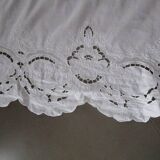 Old embroidered tablecloth 250x160cm