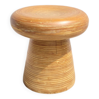 Bamboo mushroom stool 1980