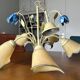 Lustres and 2 vintage lamps, Bulgarian brand, 90s/2000s.
