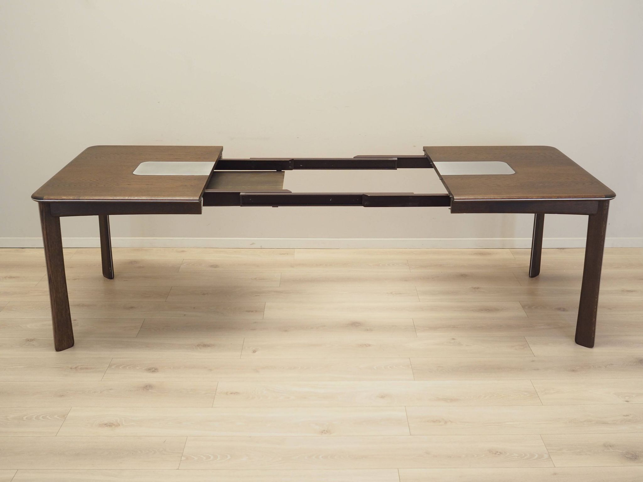 Oak table, Danish design, 1970s, manufacturer: Uldum