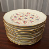 Pie dish & dessert plates