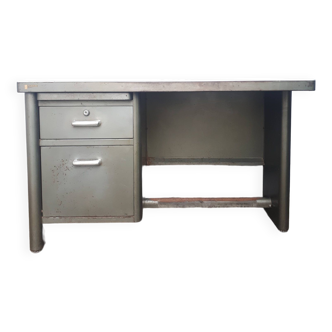 Vintage industrial desk by Flambo from the 50s