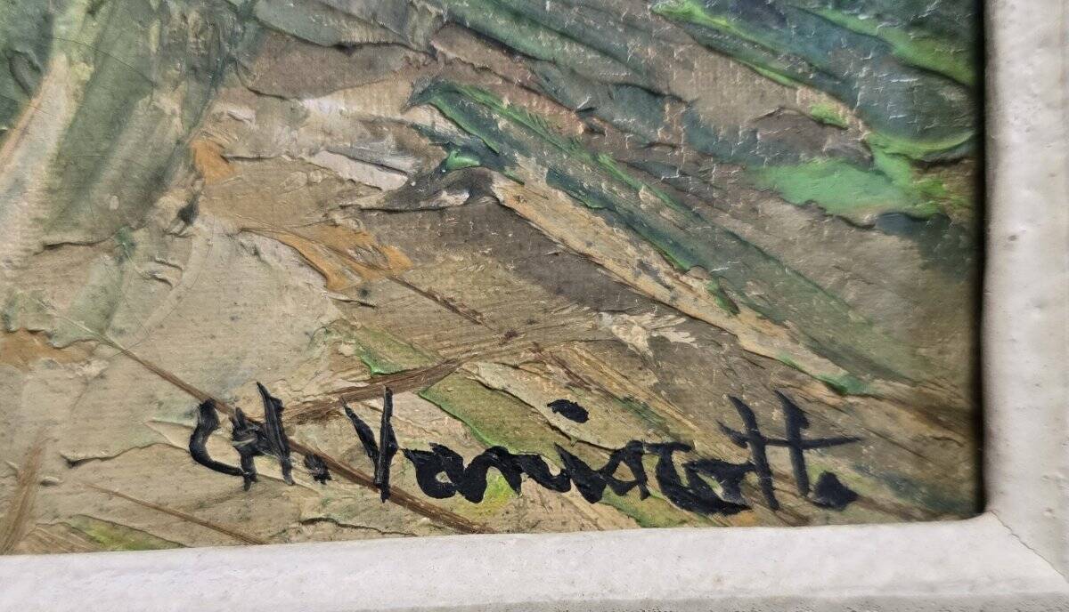 Vaniscotte: oil painting on canvas / view of the North coast