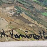 Vaniscotte: oil painting on canvas / view of the North coast