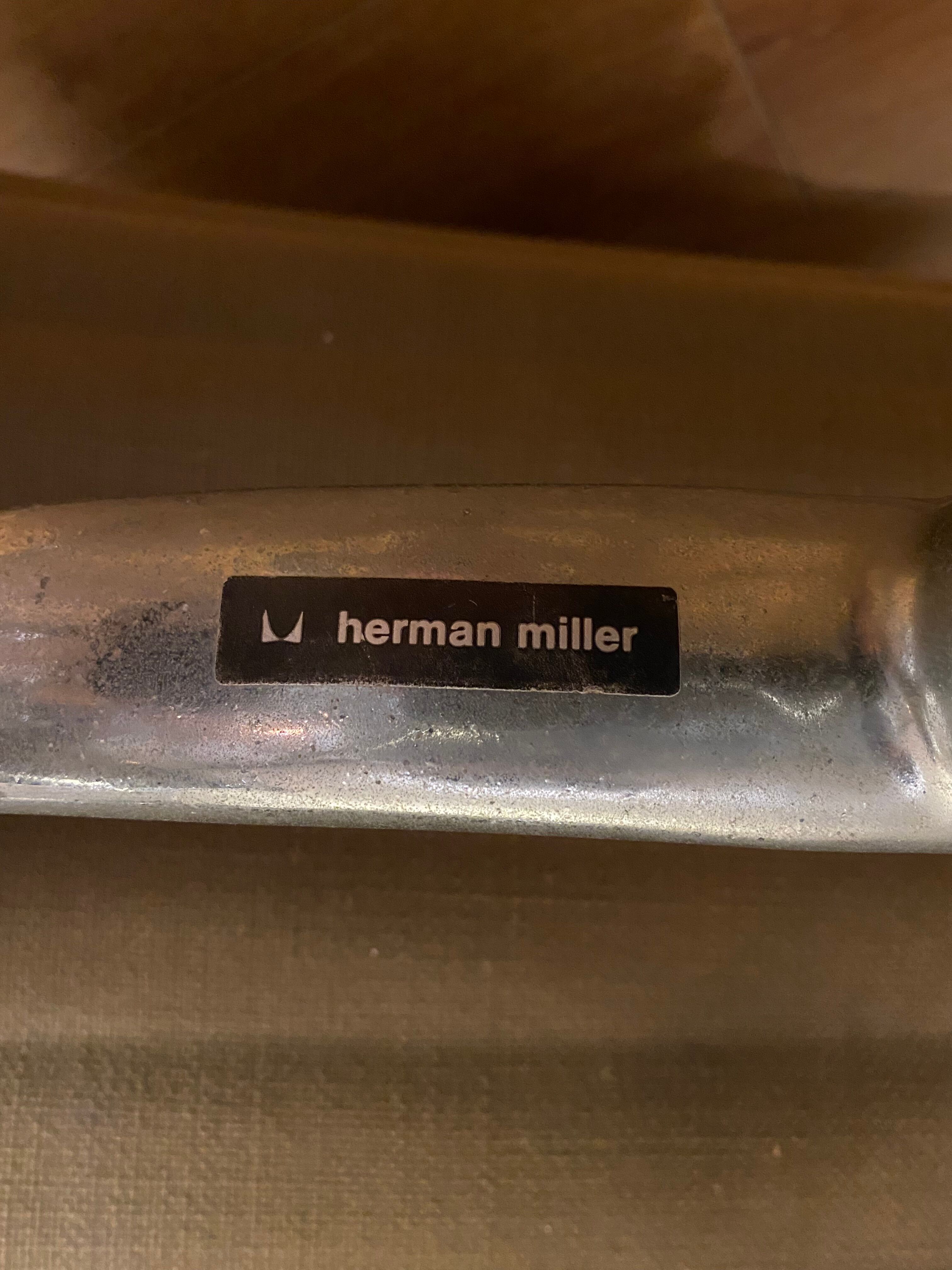 3 Eames EA 107 Chairs