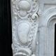 Impressive Louis XV style fireplace in Carrara marble circa 1880