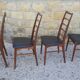 4 chaises Koefoeds modéle Lis en palissandre, Danemark