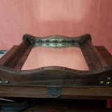 Old wooden mirror