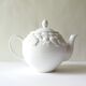 White teapot