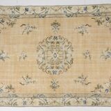 Oushak Wool Area Carpet -1751