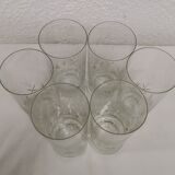 Large crystal glasses