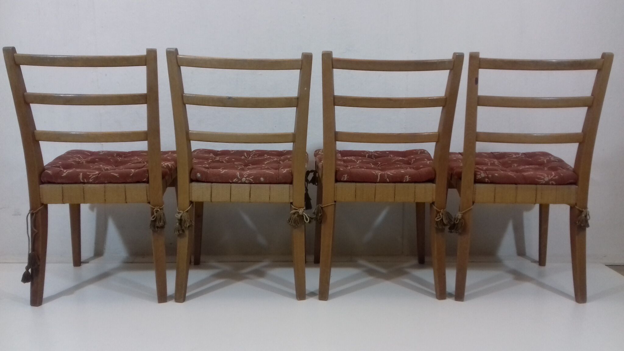 Set of four dining chairs by Jan Vaněk,  1955