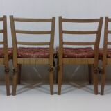 Set of four dining chairs by Jan Vaněk,  1955