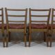 Set of four dining chairs by Jan Vaněk,  1955
