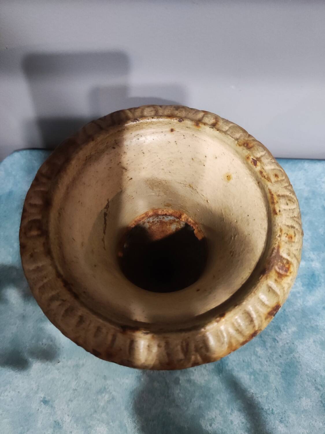 19th century cast iron Medici vase for the garden