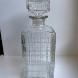 70s glass whisky decanter