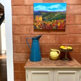 Vintage oil on canvas