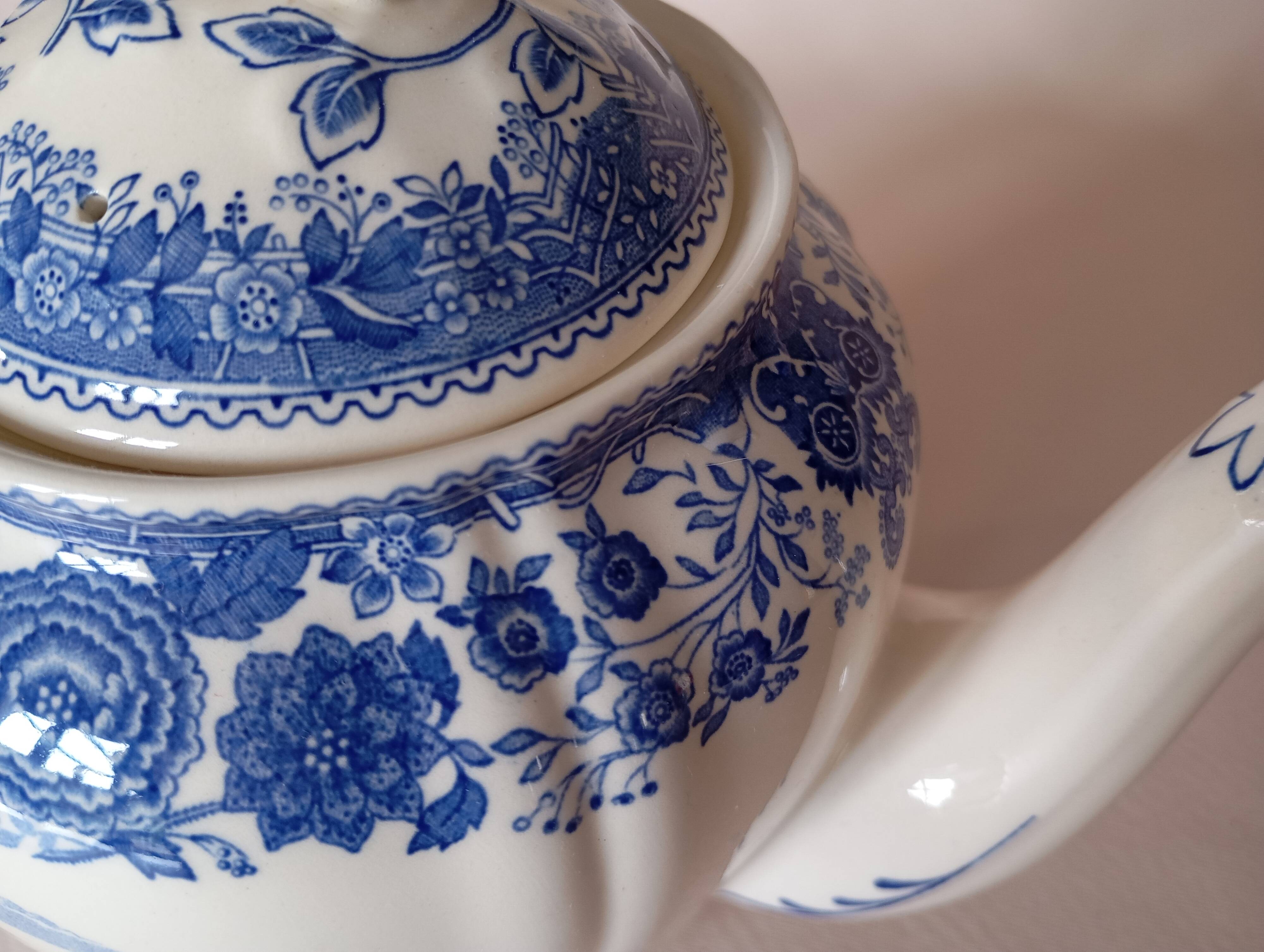 Verseuse 'Burgenland' bleu Villeroy & Boch