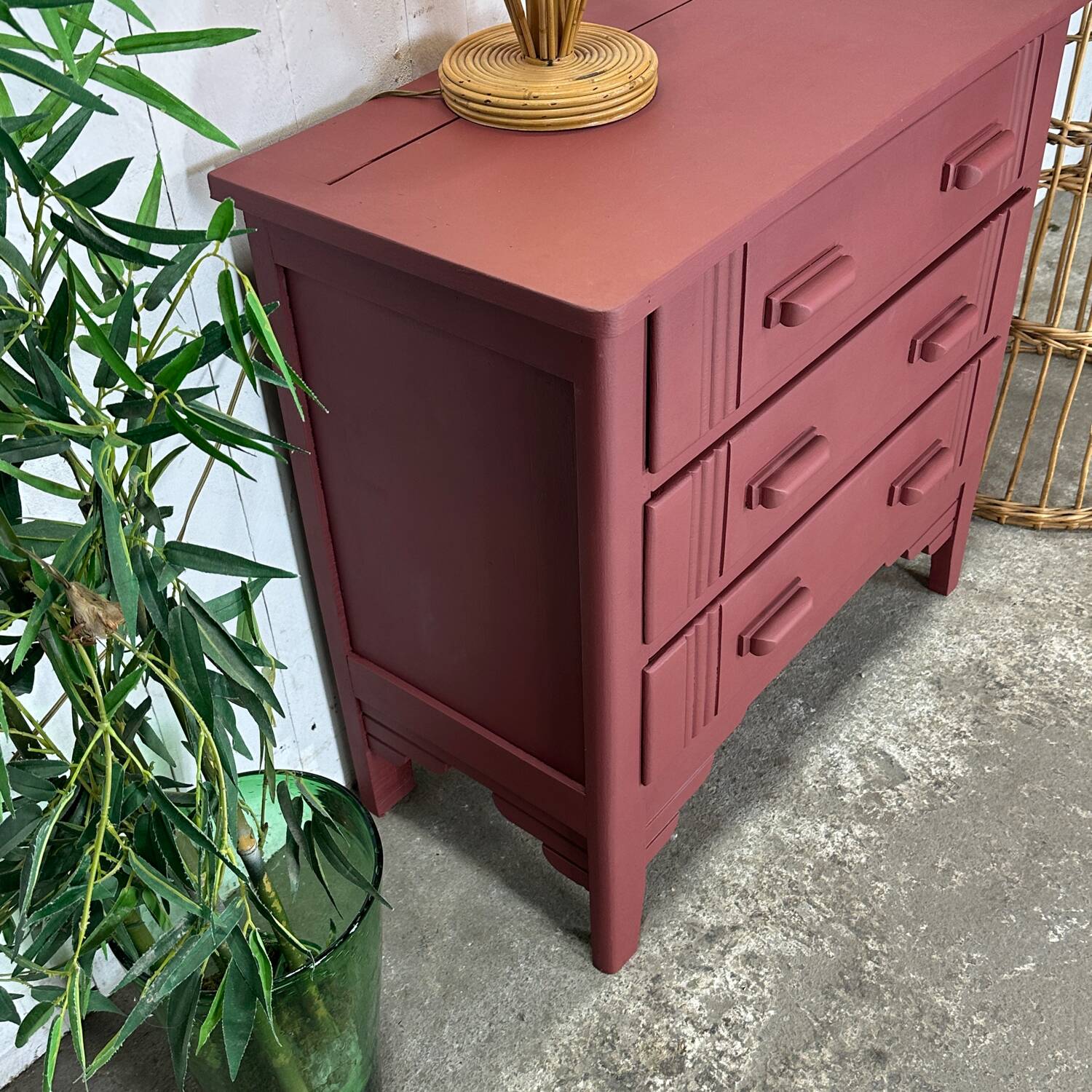 Art Deco chest of drawers