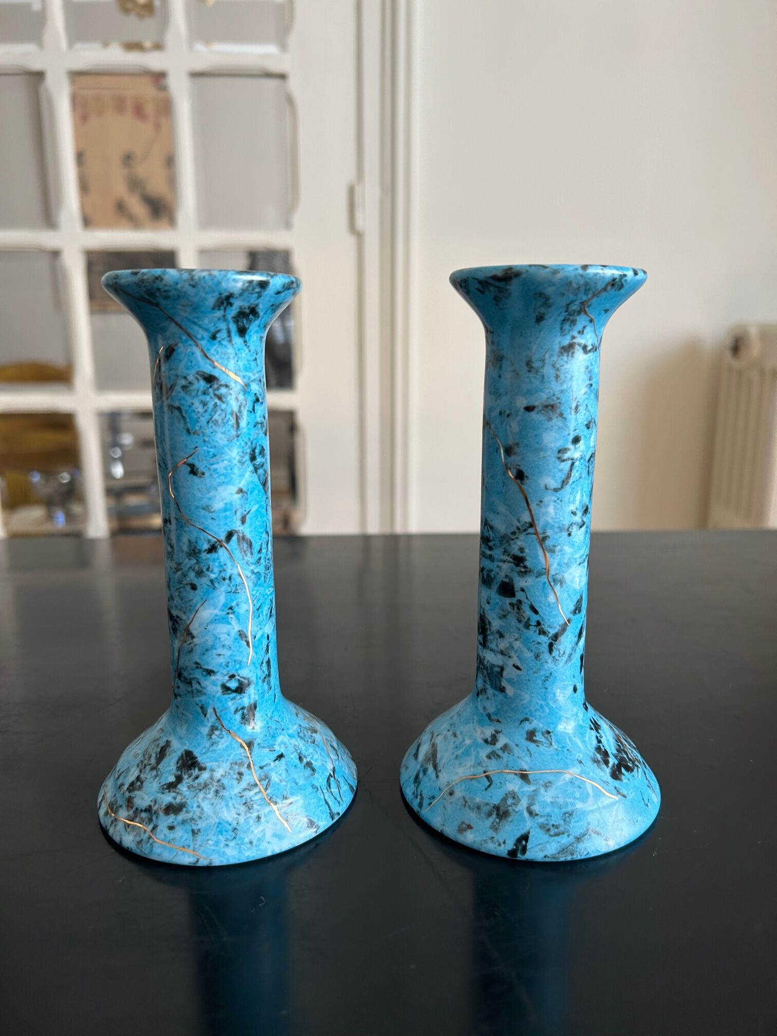 Pair of candlesticks 1980