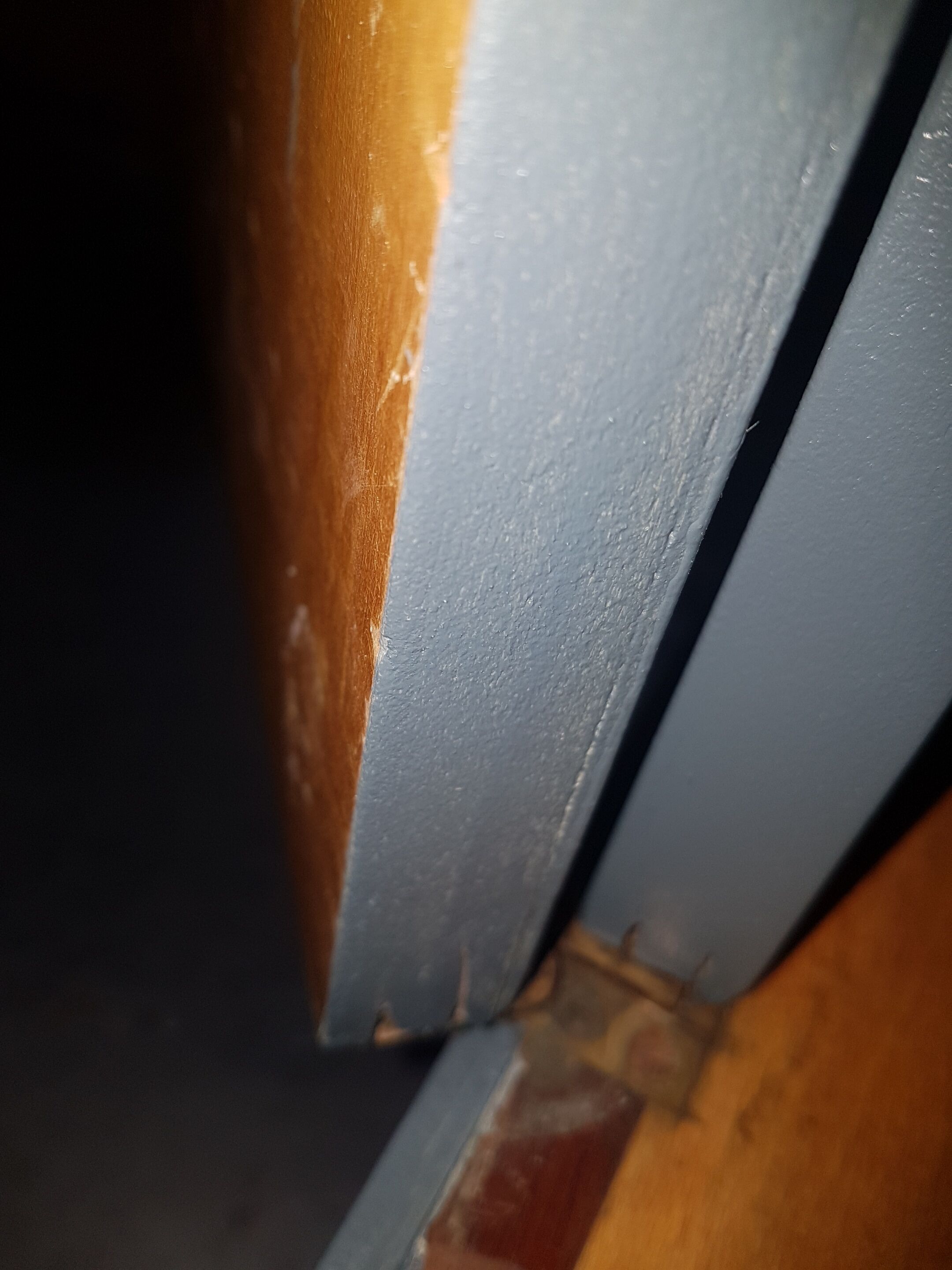 Vintage duck blue sideboard