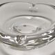 Design art glass ashtray by Kosta
