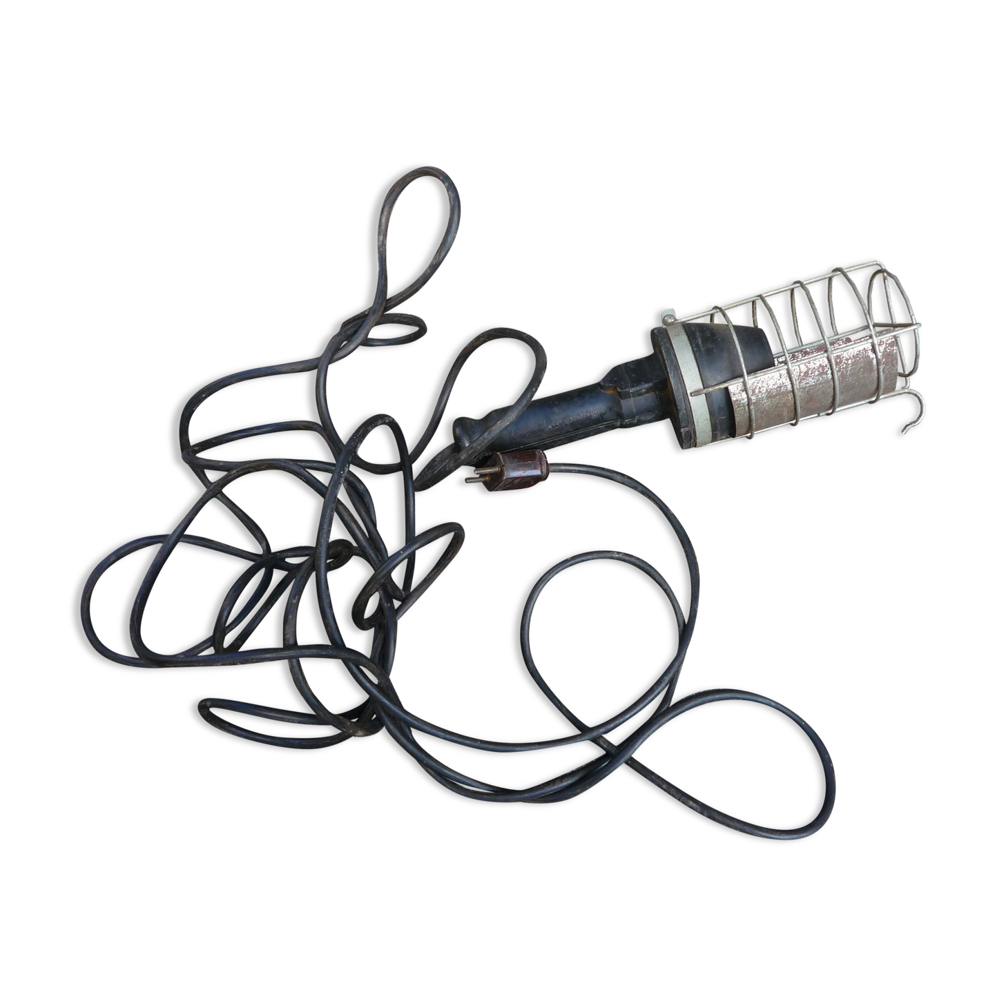 Industrial workshop walking lamp, vintage 1960s
