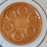 Large dish with artichokes Salins years 50-60