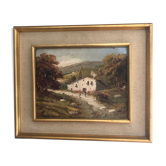 Peinture à l’huile,  Pays Basque