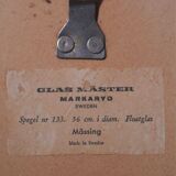 Miroir circulaire suédois édité par Markary