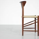 “316” chair by Peter Hvidt & Mölgaard Nielsen for Søborg Møbelfabrik.