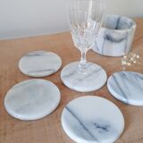 Vintage marble coasters