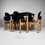 Table and chair set Flex 2000 by Gerd Lange for Thonet, 1970s