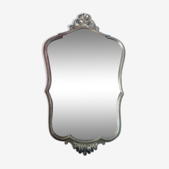 Louis XV style baroque mirror 45x76cm