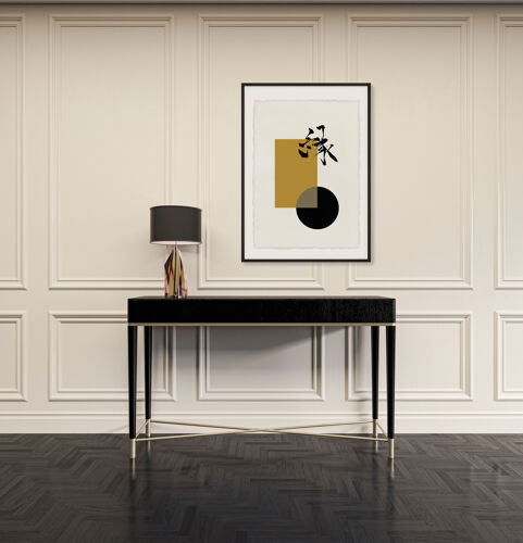 EN, limited edition, minimalist abstract art poster