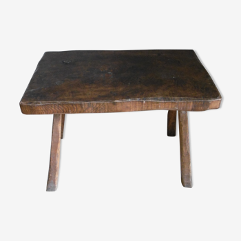 Elm wood rustic coffee table