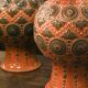 3 vintage Lladró porcelain table lamp bases