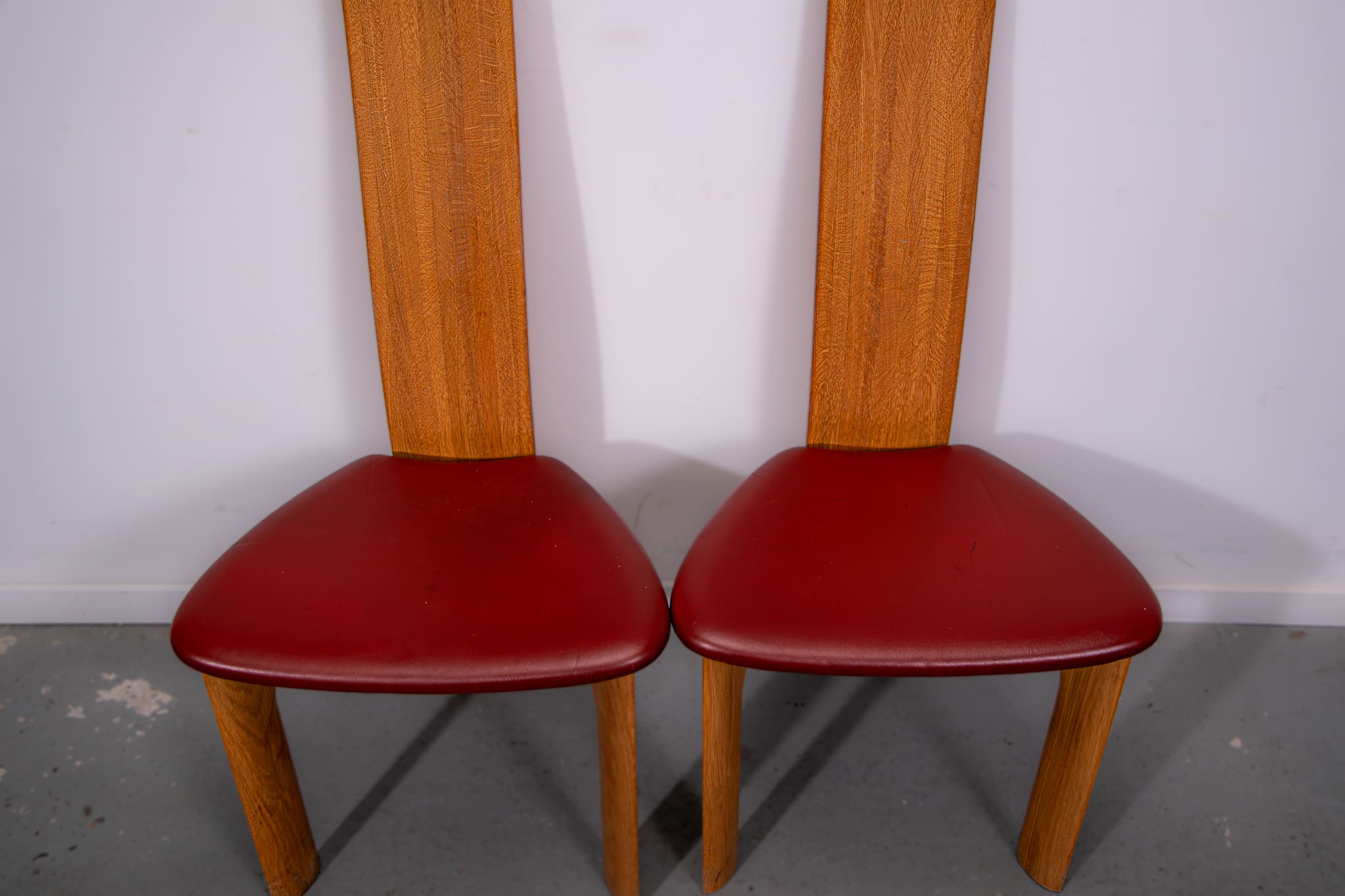 8 chaises Iris par Bob Van den Berghe pour Van den Berghe – Pauvers