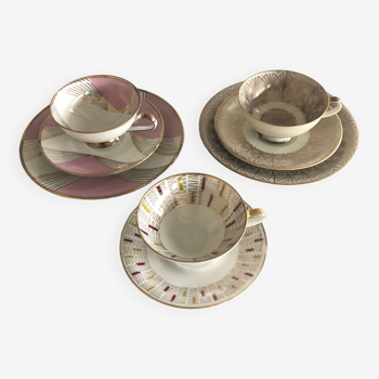 Set for tea cups under cups plates Bavaria Germany