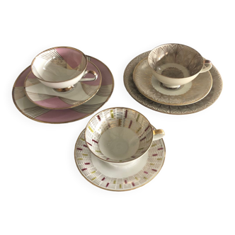 Set for tea cups under cups plates Bavaria Germany