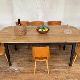 Table de ferme en bois massif