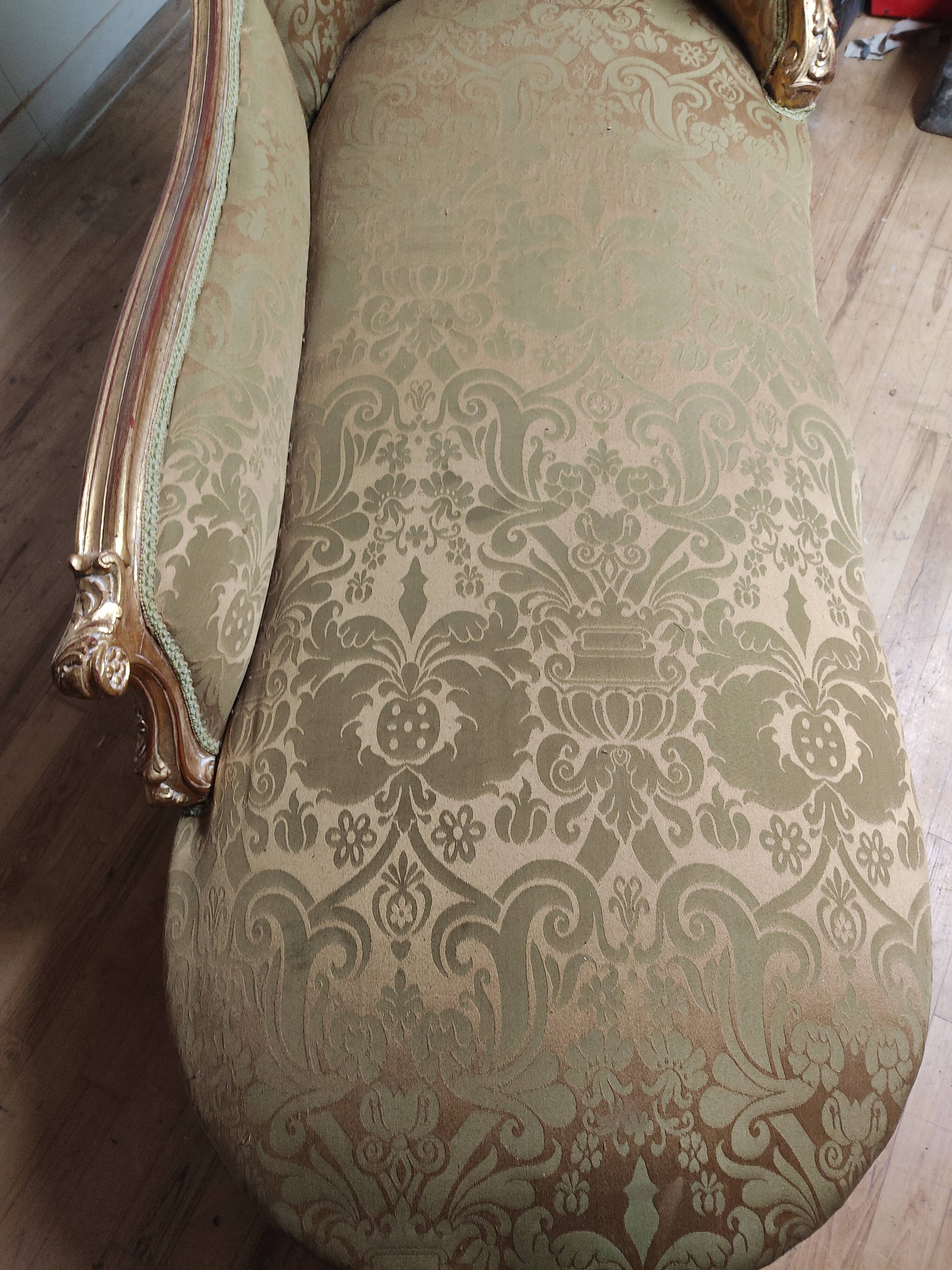 Meridian in gilded wood XXth century