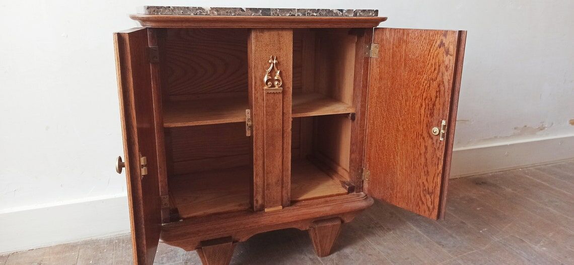 Art deco bedside table