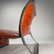 Set of Chromed Metal and Leather Armchairs by Vittorio Introini for Saporiti, 1965