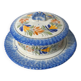 Henriot Quimper Butter Dish