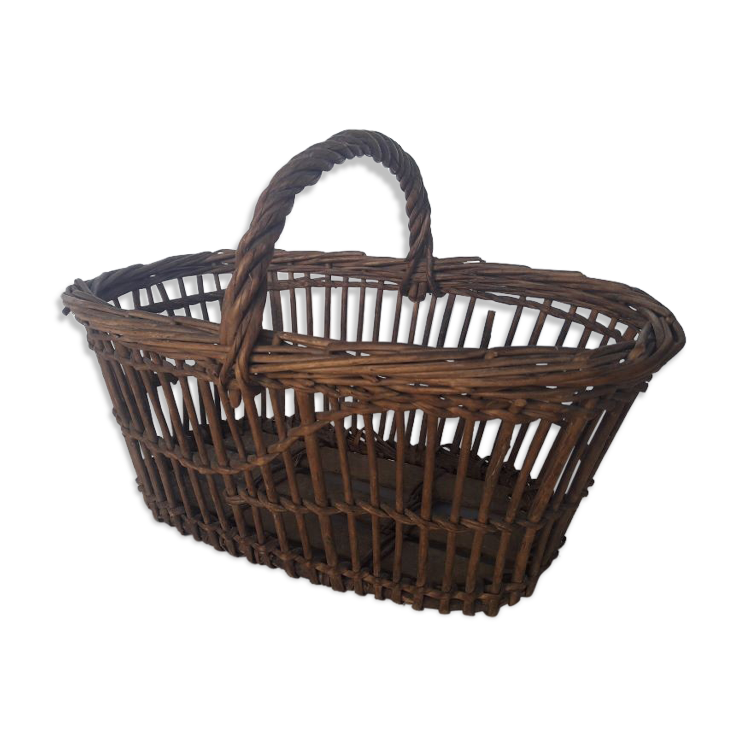 Rattan basket or wicker basket