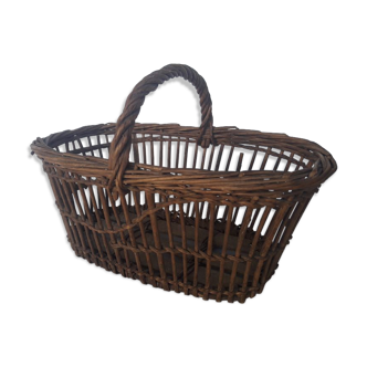 Rattan basket or wicker basket