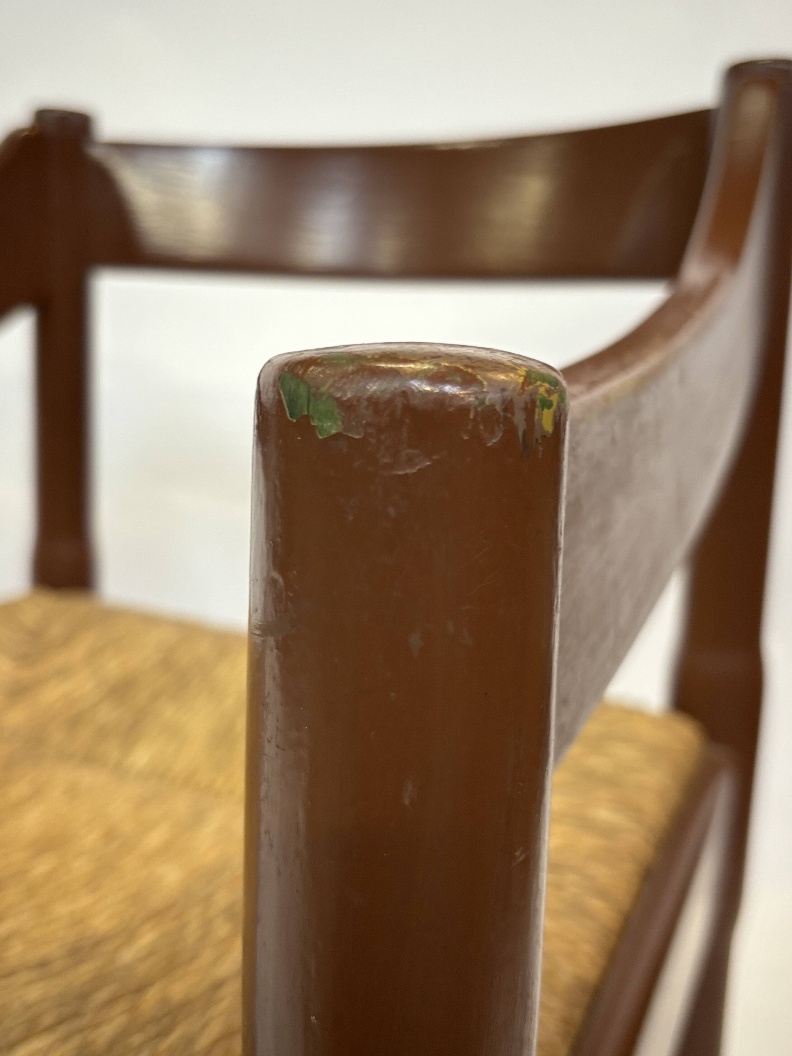 Carimate chair model 892 Vico Magistretti for Cassina
