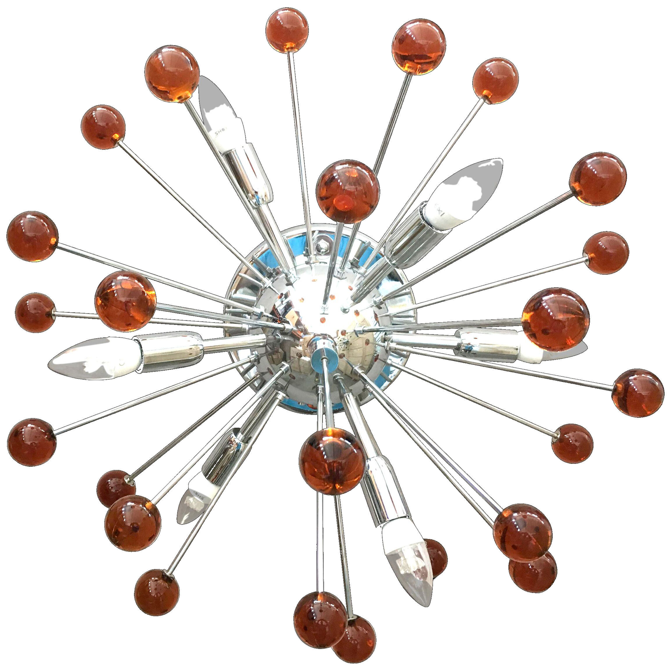 Murano glass chandelier