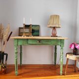 Old patinated farmhouse table